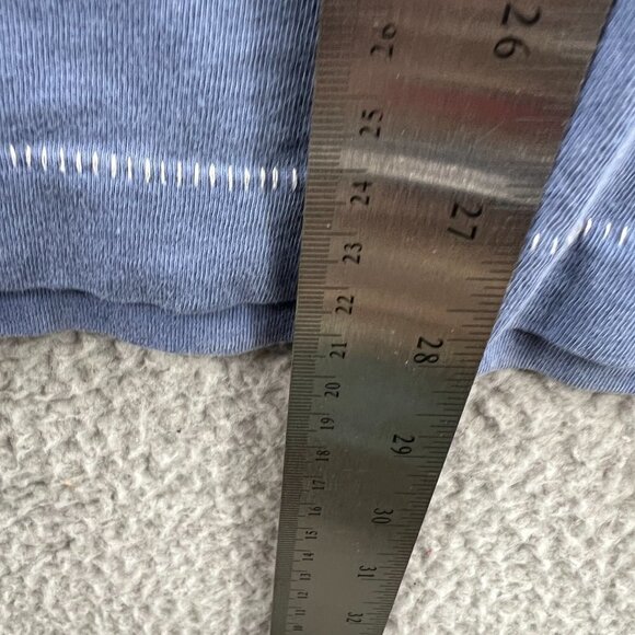 Eddie Bauer‎ Mens Shirt Extra Large Blue 100% Cotton Pullover Short Sleeve - Picture 7 of 8